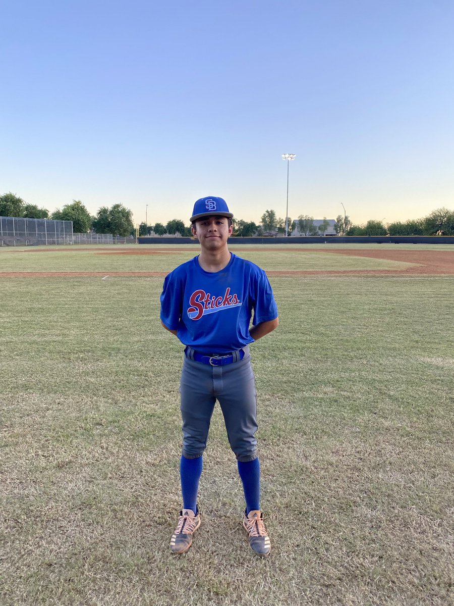 FiveToolAZ's tweet photo. F: @SticksSouthwest CV 2025 4, @azswarmbaseball Gold 4
Pitcher: Jeremy Aviega 3 IP, 3K, 2H 
Hitter: Zach Gerber 1-3, 2B, 2 RBI ￼ ￼ https://t.co/ONudcrNkTT