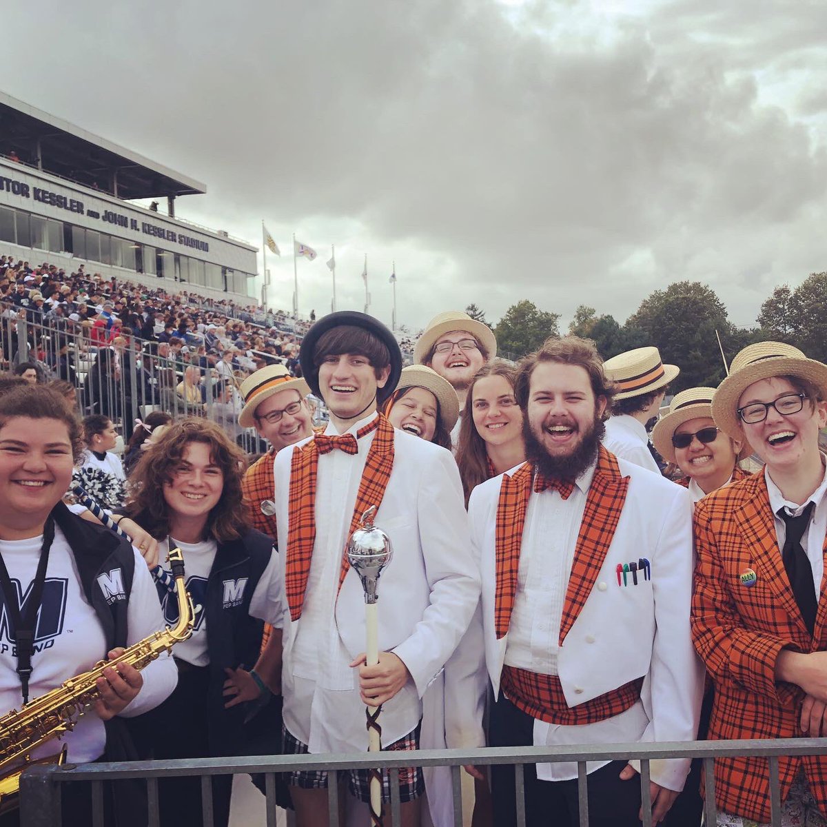 We had the opportunity to meet the <a href="/PrincetonUBand/">Princeton Band</a> today at Kessler. Nice people, great plaid, lousy score to the game! Hopefully we can return the favor and visit for an away game!