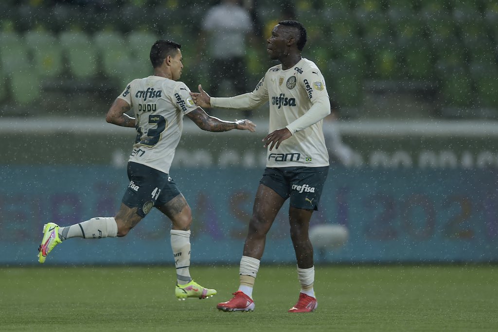 nubankparque's tweet photo. A sequência do gol de Dudu ⚽️
📷 @Staff_images
#AllianzParque #DeVoltaParaCasa https://t.co/BDmb0neSRh