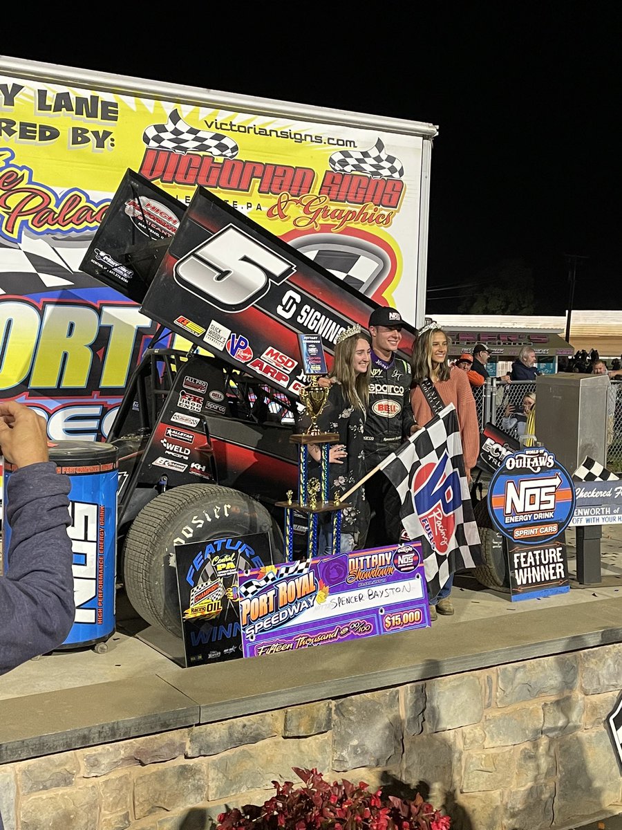 KhSuspension's tweet photo. Congrats to CJB Motorsports and Spencer Bayston on the @WorldofOutlaws win @PortRoyalSpdway tonight! #khsuspension @factorykahne https://t.co/cWKsxqa0NS