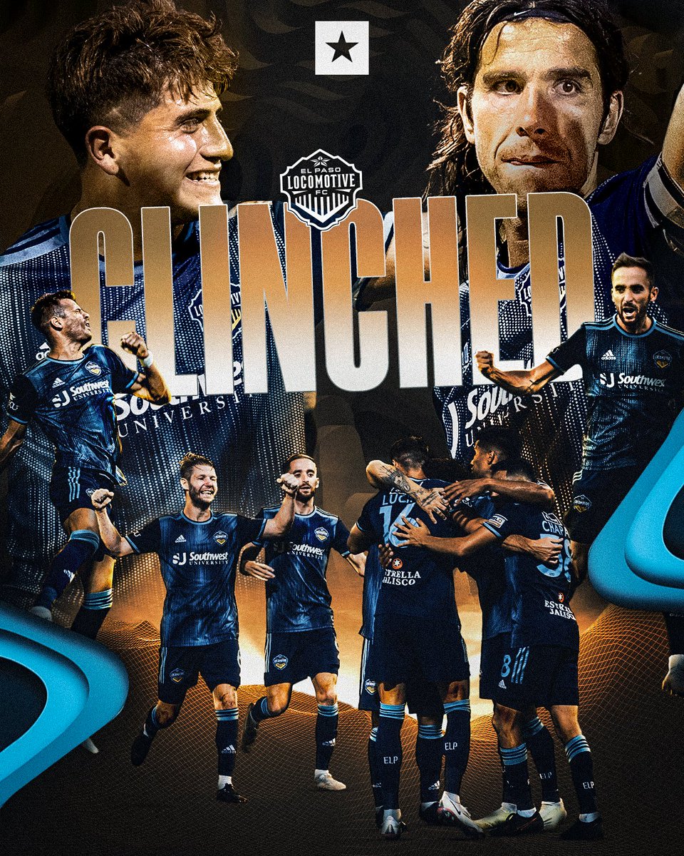 USLChampionship's tweet photo. 𝐀𝐋𝐋 𝐀𝐁𝐎𝐀𝐑𝐃 🚂

@eplocomotivefc clinches their spot in the playoffs ✔️ https://t.co/dd9wmpT3vK