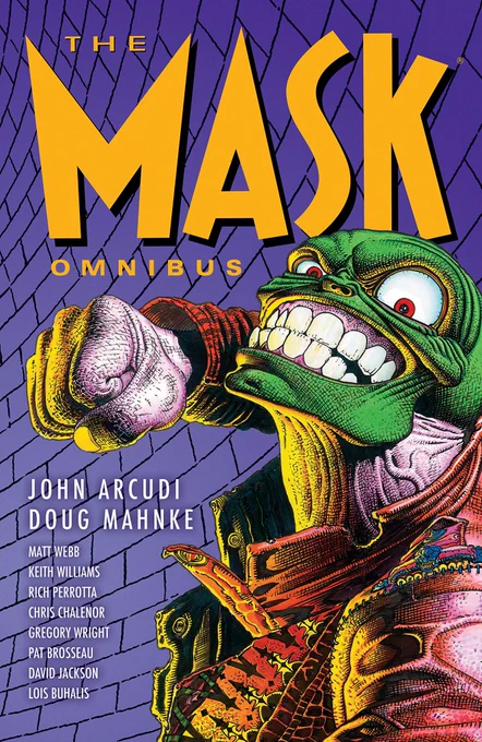 9) The Mask by John Arcudi &amp; Doug Mahnke
What better Halloween comic than one about a series of losers taking turns causing ultra-violent cartoon mayhem? The original comic series hits its stride in "The Mask Returns" when Kellaway &amp; Kathy don the mask to take on the mob. 