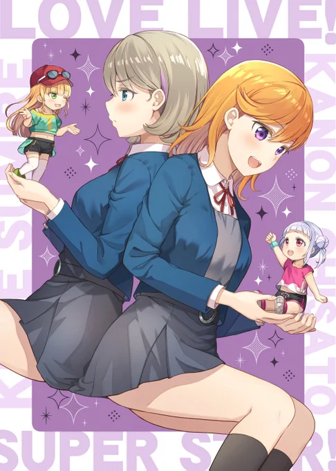 「小さいちぃちゃん可愛い!」「すみれは小さくても生意気デスネ…」

🌟表紙絵文字無しバージョン🌟 
