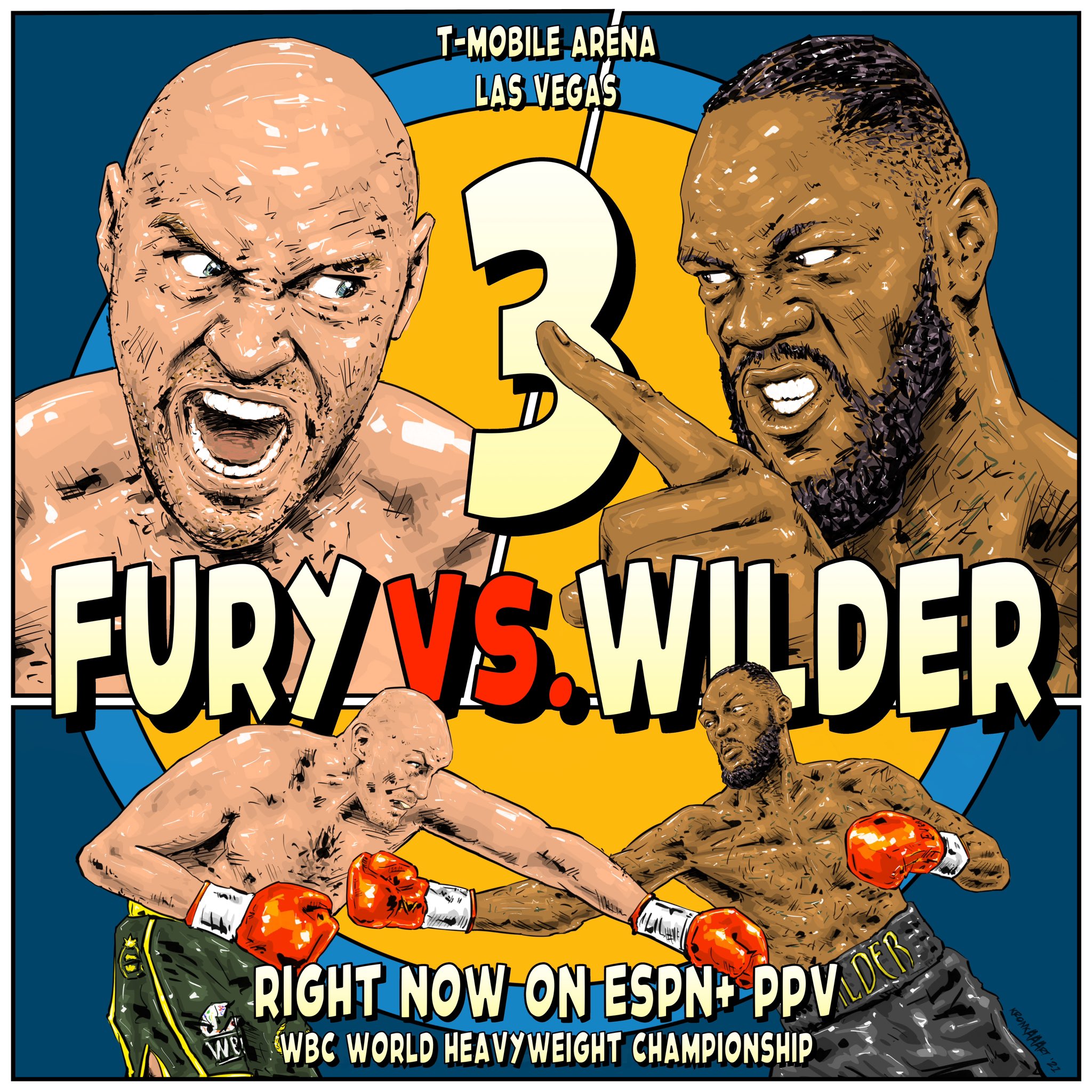 ESPN Ringside on Twitter "No more talking — the Gypsy King and the