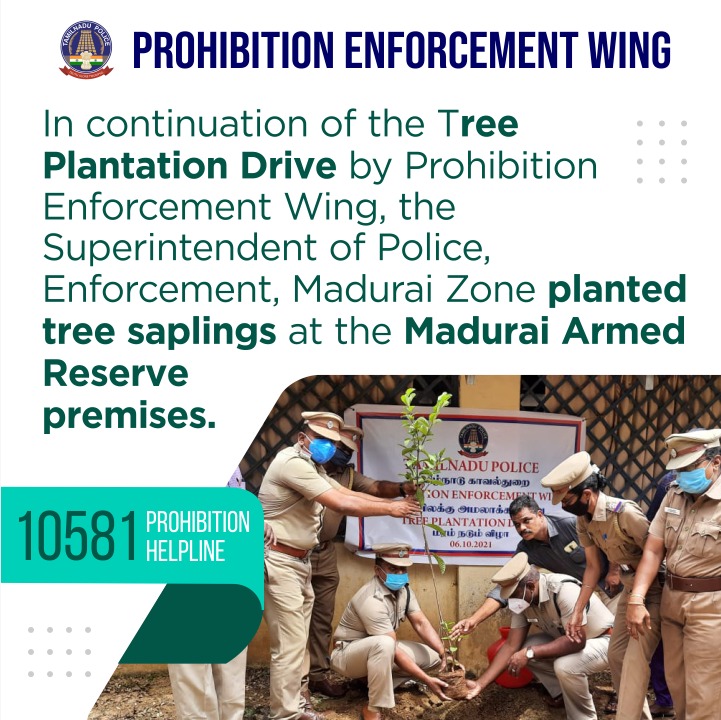tnenforcement's tweet photo. @tnenforcement @tnpoliceoffl @Maheswa42931925 #greenrevolution #treeplantation #treesapling #trees #climatechange #gogreen #plantmoretrees #savemotherearth #spciu #tamilnadunews #tamilnadugovernment #chennai #tnpew #police #india https://t.co/f5m4cwsraA