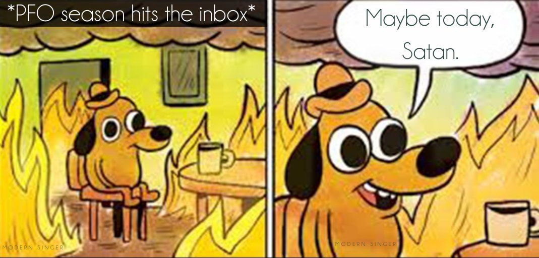 Modern_Singer's tweet photo. The sweet smell of PFO season is finally here to pair perfectly with our PSL.
#modernsinger #opera #operalife #operasinger #operasingerlife #singer #singerlife #soprano #mezzo #mezzosoprano #tenor #baritone #bass #PFO #PFOseason #fall #meme #operameme #oop https://t.co/WsXVCdM29K