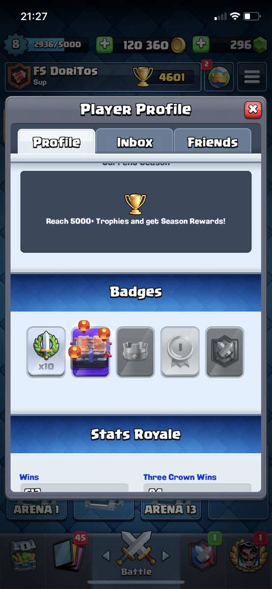 10 classic challenge badge being a level 8😁😁