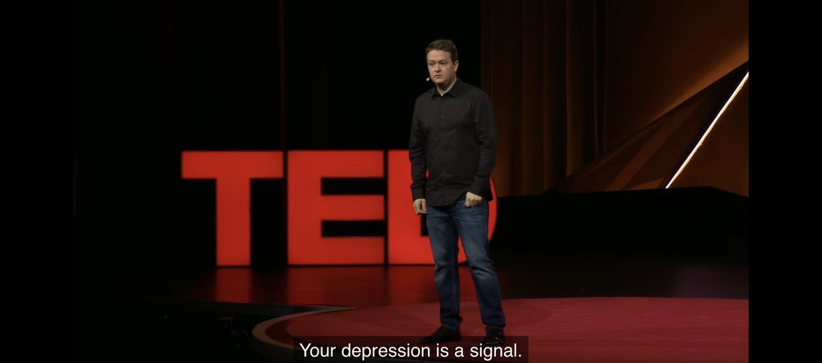 themiddlemagph's tweet photo. “If you’re depressed, if you’re anxious, you’re not weak. You’re not crazy. You’re not, in the main, a machine with broken parts. You’re a human being with unmet needs.”

Watch here: https://t.co/vqCg41af0w

#WorldMentalHealthDay https://t.co/JlbqmLWcho