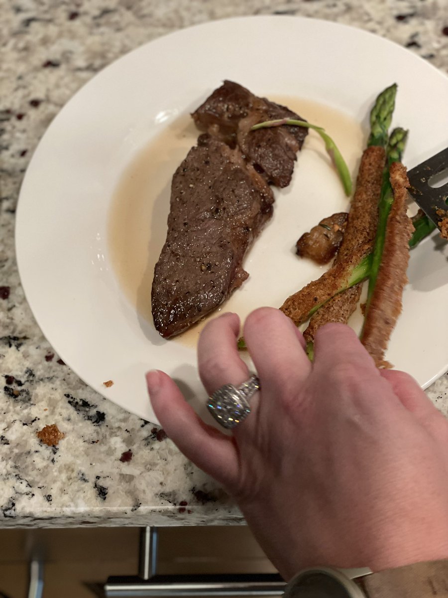terrelmhill's tweet photo. Tonight Sam and I cooked. Yummy wine and dinner from Eleven Madison Park. Yum! #elevenmadisonpark #chateaumargaux https://t.co/WpiGacNFN5