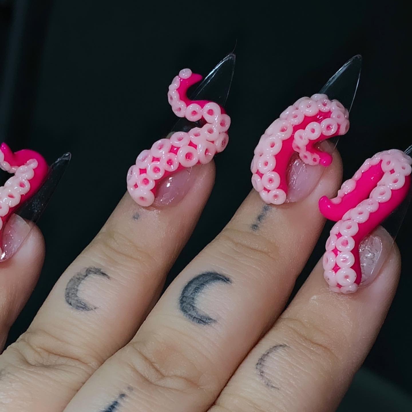3D Snake Nails | Manicura de uñas, Manicura, Manicuras