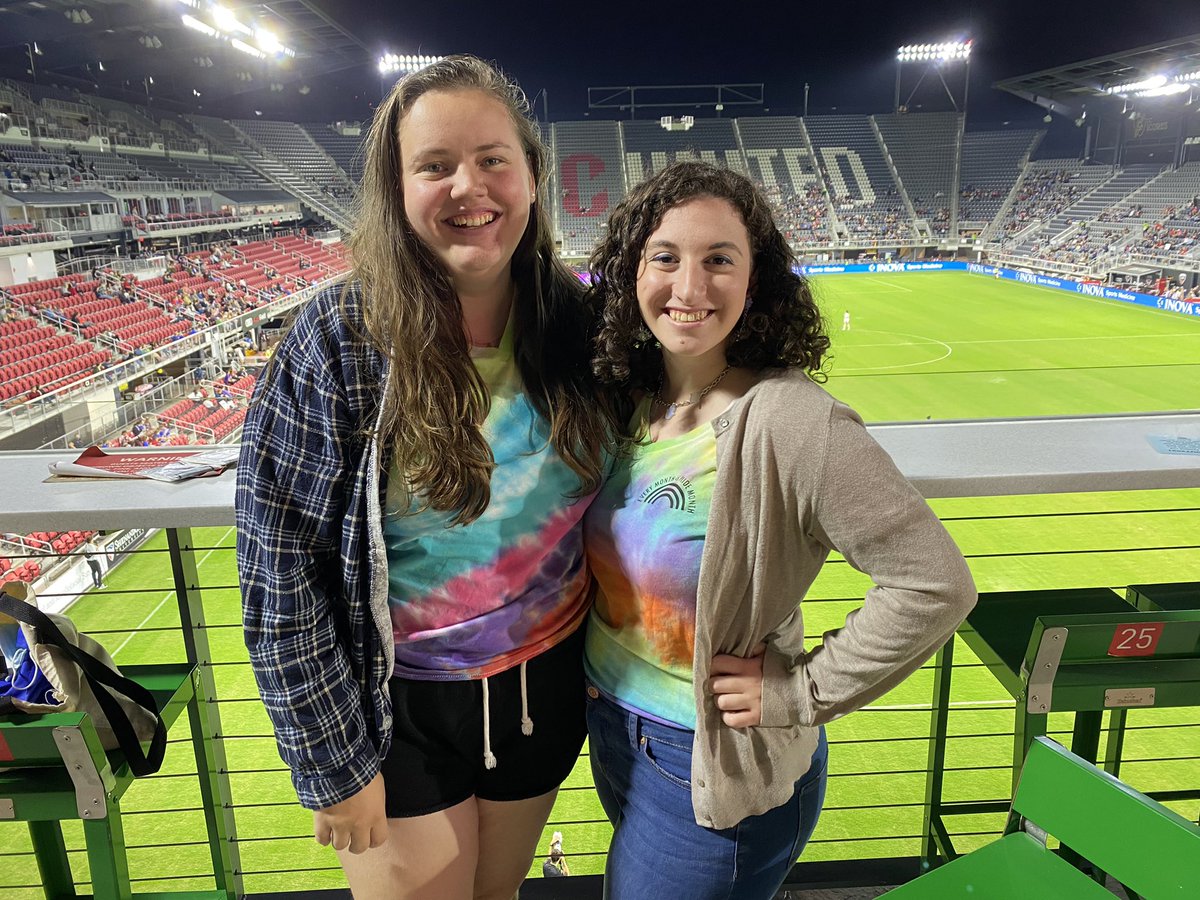 I_AM_JBABE's tweet photo. Every month is Pride month but loved celebrating a Washington Spirit Win at Pride Night Out with my amazing girlfriend #NightOUT2021 @TeamDCSports https://t.co/HyKh1kNYwU
