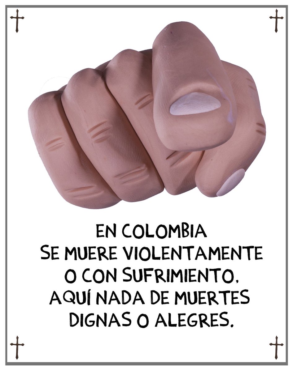 Con esta ilustración del gran <a href="/altereddie/">¿Se lo explico con plastilina?</a> manifiesto mi entera indignación por lo sucedido con Martha al negarle la #eutanasia. Esa decisión es un claro ejemplo de hipocresía y doble moral.
¡No puede ser que en este país se nos niegue también hasta morir tranquilos!