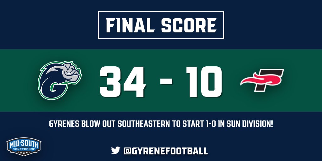 Ave Maria Football tweet media