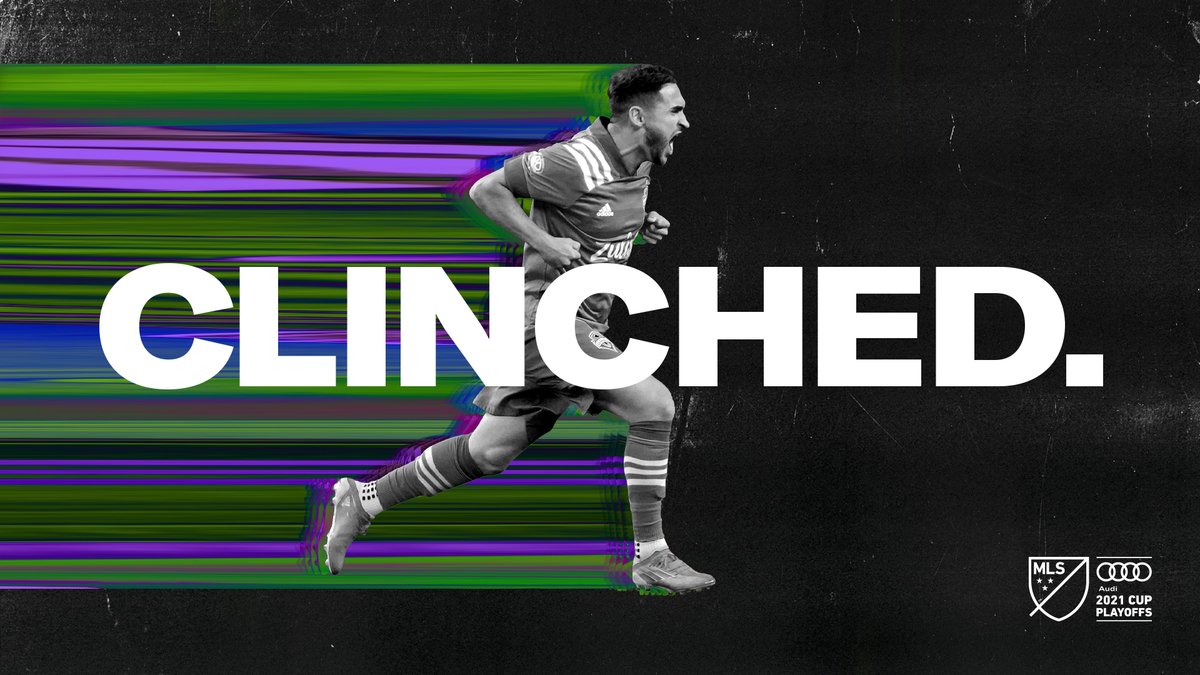 SoundersFC's tweet image. 13 Seasons.
13 Postseasons.