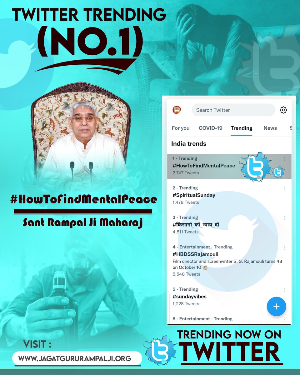 rgh_dharmendra's tweet photo. #HowToFindMentalPeace is trending on twitter no. 1 https://t.co/xTo6DzxzRF