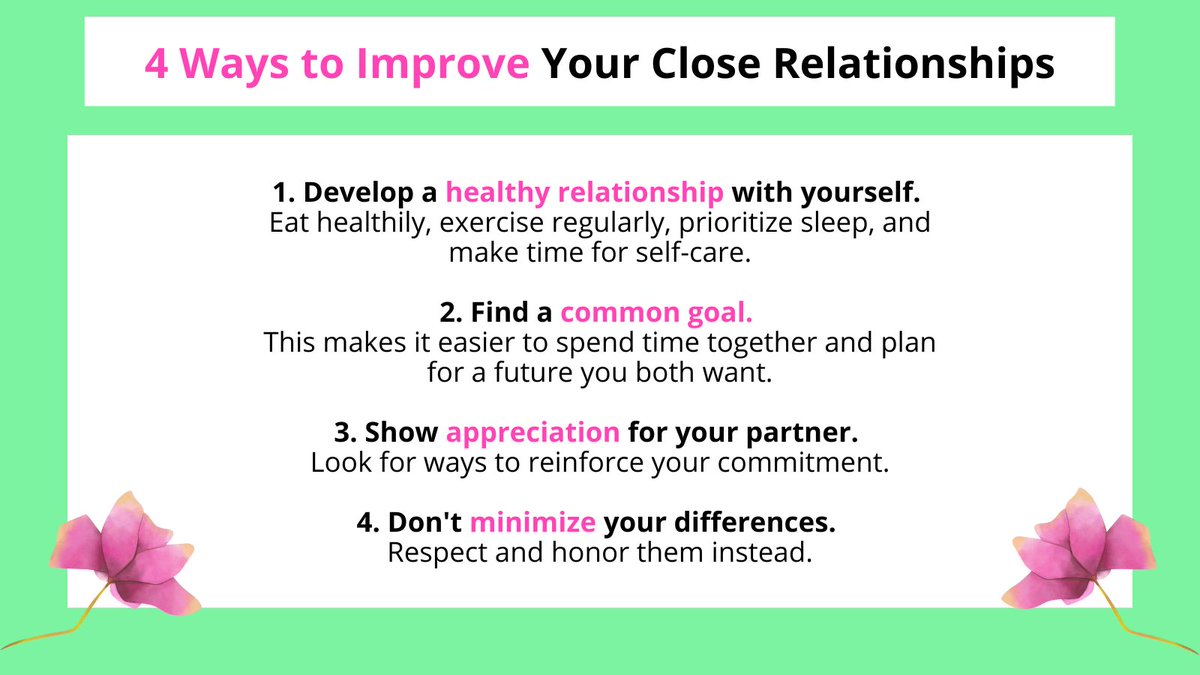Most of us want to improve our relationships. But even if we're willing to put in the time and effort, we may not know where to begin. Here's how psychology can help. bit.ly/3zqnGDk