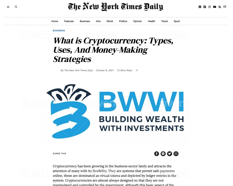 AlexandreEddy's tweet photo. What is Cryptocurrency: Types, Uses, And Money-Making Strategies https://t.co/WISAVemuQ2 https://t.co/hLpZdIrsSz