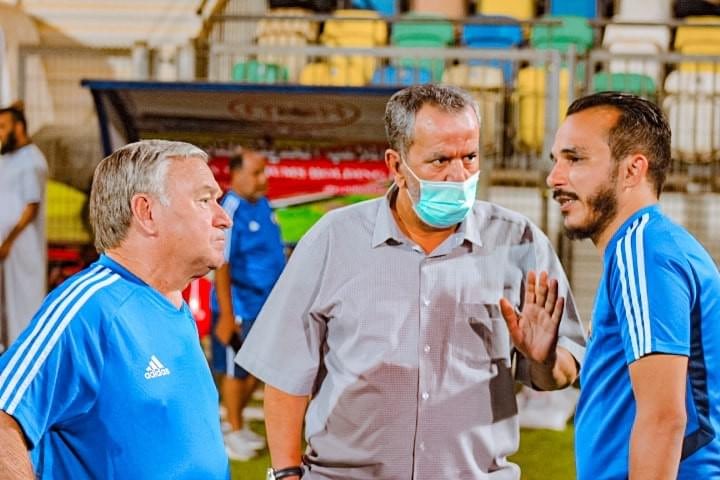 Libyan_FF's tweet photo. 📸 | Few pictures from our training yesterday 🇱🇾🔝.

ضمن استعداداته لمباراة الإياب أمام شقيقة المنتخب المصري، خاض منتخبنا الوطني لكرة القدم مرانا خفيفا، مساء أمس السبت على ملعب شهداء بنينا وسط حضور جماهيري. https://t.co/ZHQjbUmye3