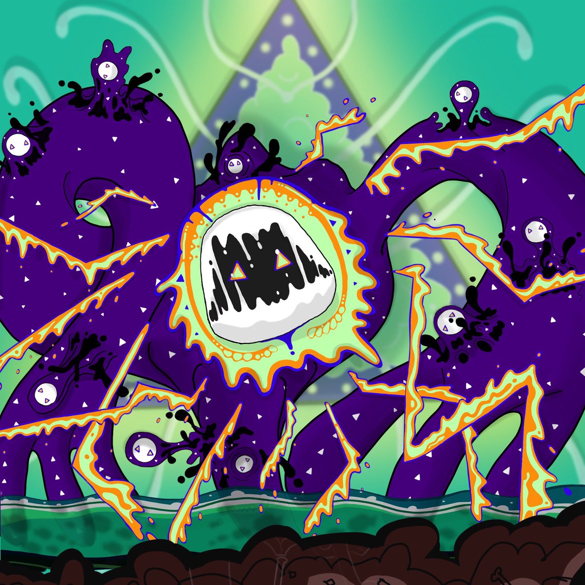 Soul Piranha(DarkZone) *EPIC 💛💛💛💛💛💛(collection Hunter) available  on Open sea  linktr.ee/lflsoul