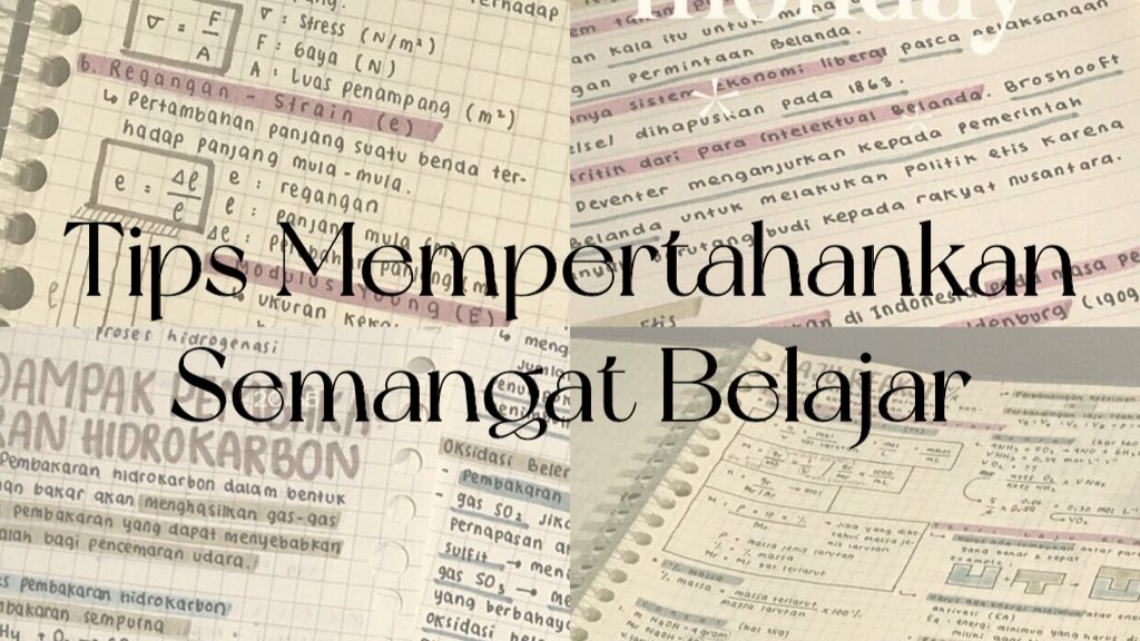 aerriyy's tweet photo. Tips untuk Mempertahankan Semangat Belajar

~ A thread https://t.co/HtbxFJovn8