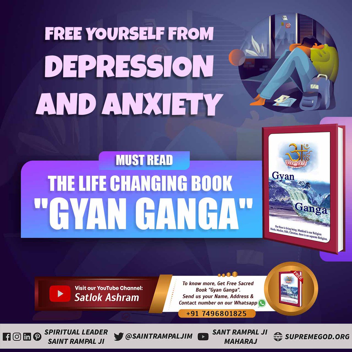 VArunPatidar_'s tweet photo. #HowToFindMentalPeace

Only by doing scripture-friendly devotion, we can achieve Kabir Parmeshwar. 
for more information must read the book "GYAN GANGA" 
Sant Rampal Ji Maharaj  

Visit Sant Rampal Ji Maharaj youtube channel

@SaintRampalJiM https://t.co/0iYZcnFgkD
