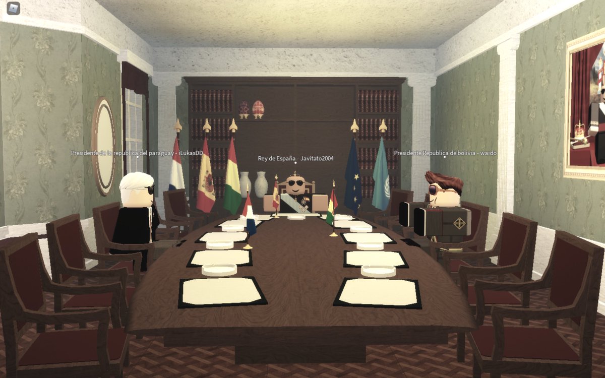TeleCinco_RBX's tweet photo. 🇪🇸| Reunión diplomática en Casa Real

Hace unas horas, SM El Rey y ambos Presidentes de Paraguay y Bolivia, se reunieron para dialogar sobre la repartición de la zona del Chaco y cómo se puede llegar a un acuerdo común a través de la paz.

Exclusiva: Mañana se volverán a reunir. https://t.co/KupTxRMrKk