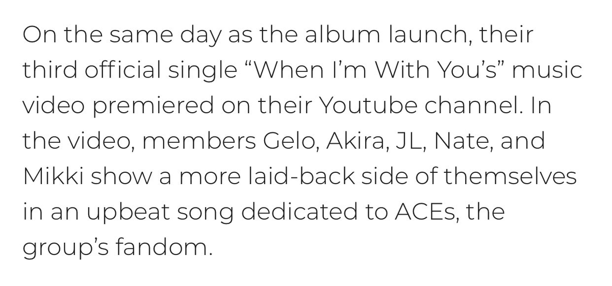 now we know that WIWY is dedicated to us ACEs by BGYO, we should stream the song/mv more, you guys IT'S FOR US! #BGYOwhenImWithYou