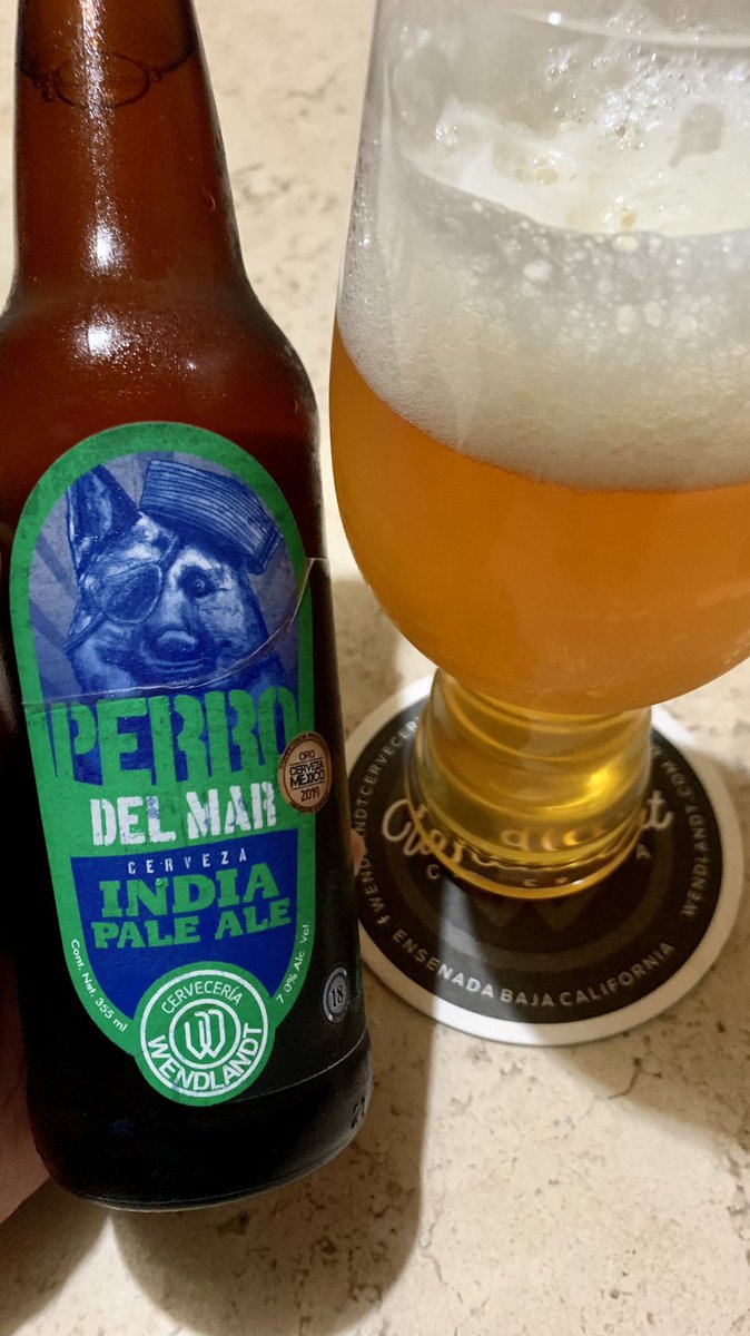 arreguin_chucho's tweet photo. Cerveza de La Baja. #Beer #Cerveza #Craftbeer #CervezaArtesana #MexicanCraftbeer #PerrodelMar #IPA #IndiaPaleAle #WendlantCerveceria #BeerTime #BeerLover https://t.co/Mx5GaPdGdY