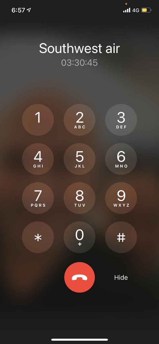 Come on <a href="/SouthwestAir/">Southwest Airlines</a> 3 1/2 hours on hold!