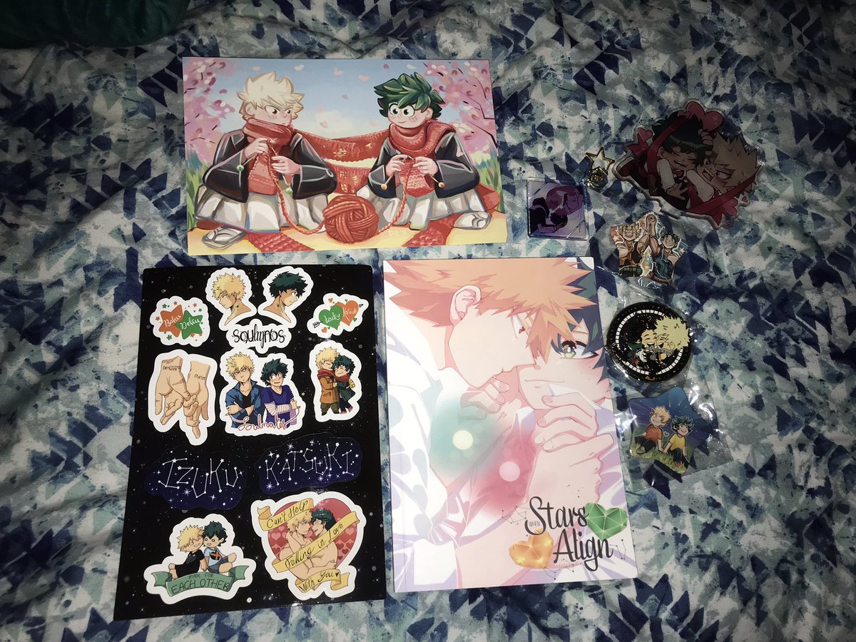 izumi_bakugo's tweet photo. A big thank you to @BkDkStarsAlign !!
This is so beautiful! 🥰 i already started going through the zine. I am in love with it all ❤️‍🔥❤️‍🔥 https://t.co/ufvGkFCHKp