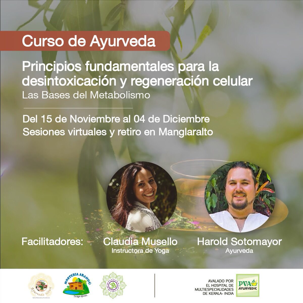BhaktiOm's tweet photo. AYURVEDA Promoción del 50% en Curso Detox y Regenerador - *|www.twitter/bhaktiom* https://t.co/a2jnAxUBg4
