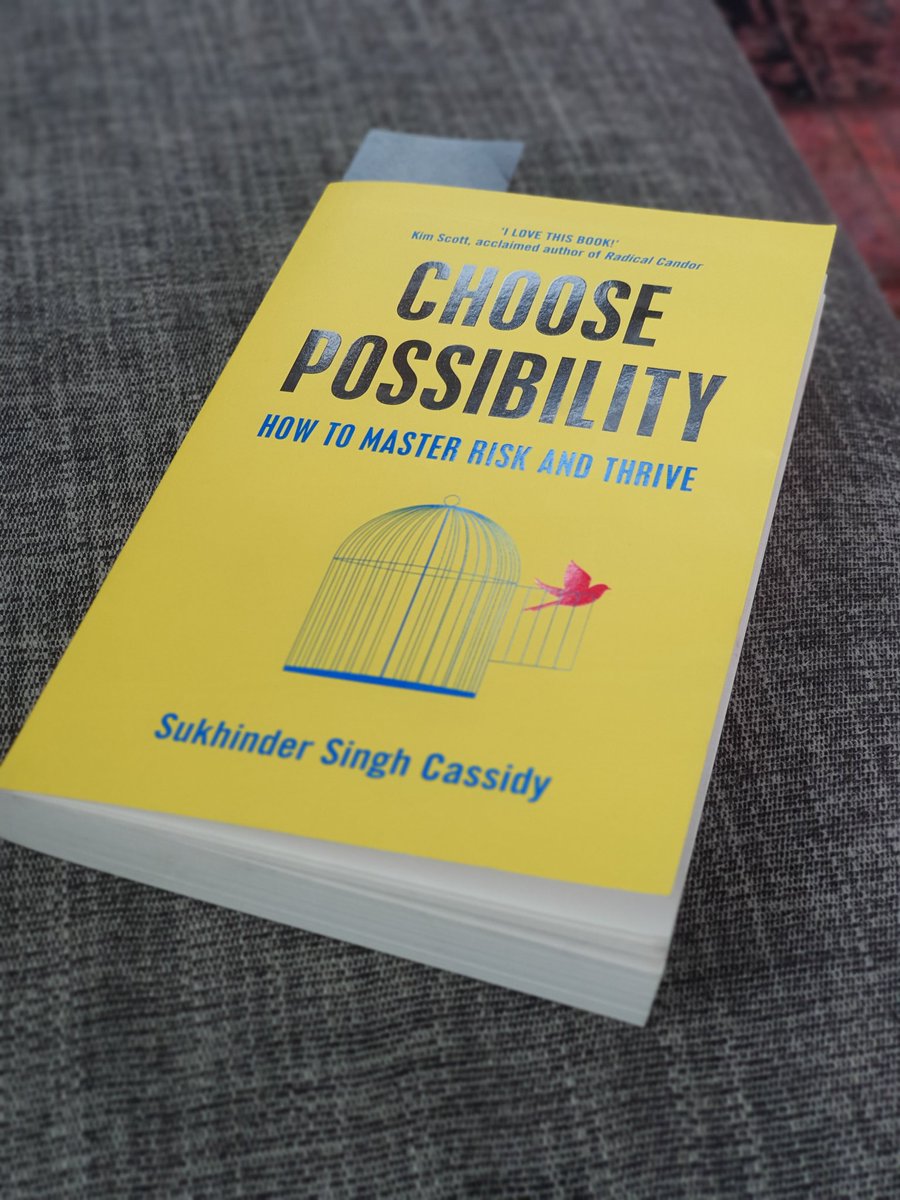 I have always admired @sukhindersingh. I had a chance to experience her leadership @Google and have seen her do amazing things in her career and life. Enjoyed climbing the great wall in China with her & others, seeing her found @theboardlist to now reading #ChoosePossibility