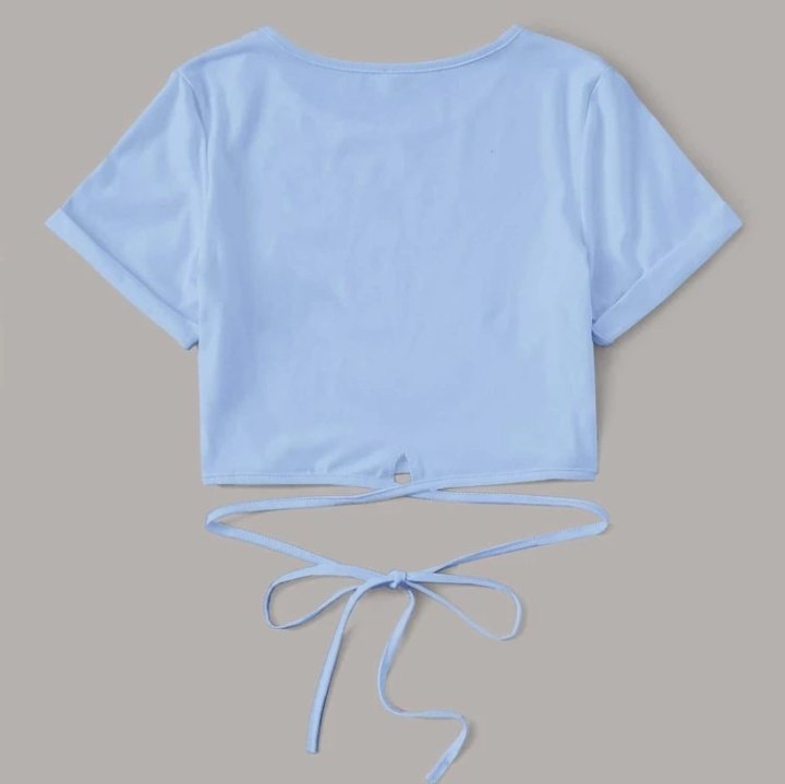 Greenroutine1's tweet image. Esse cropeed azul bebê!, q custa R$37,90