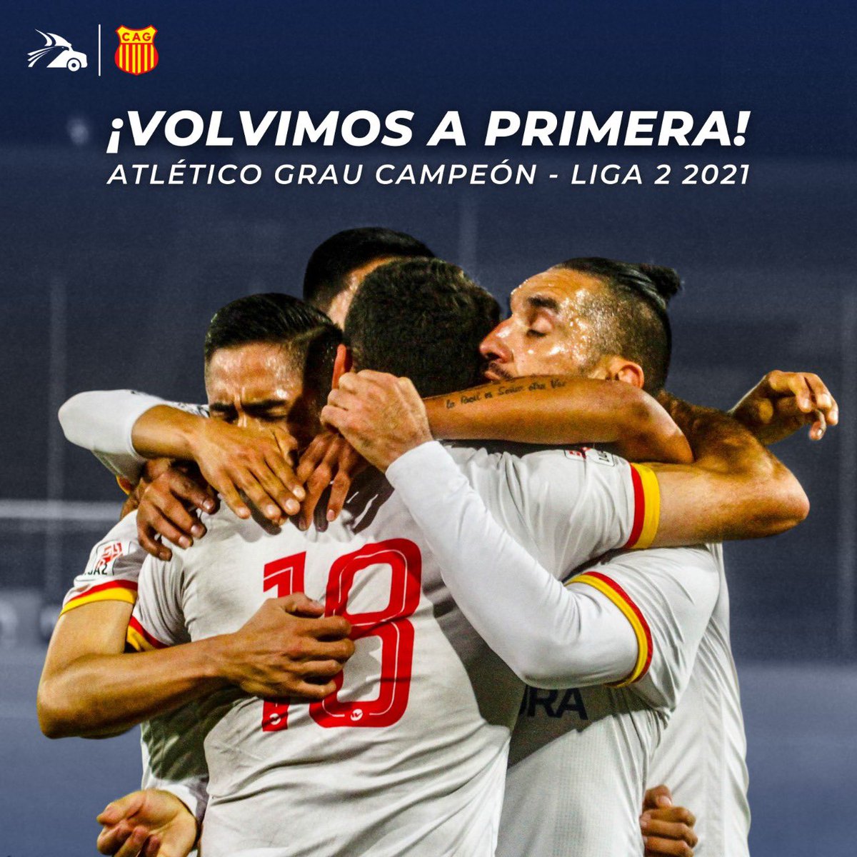 servispiura's tweet photo. Campeón Liga 2 2021
Vamos @Grau_Oficial
Piura es de Primera!!

💛❤️😍

#GrauEsPiura
#PatrimonioDePiura https://t.co/vdwhoee6zz