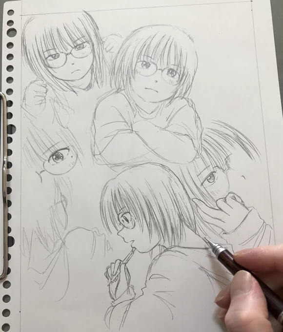 そろそろ、ちゃんといちこさんを描こうと思ったりしてます。
( ゜ω゜;)えーと… 