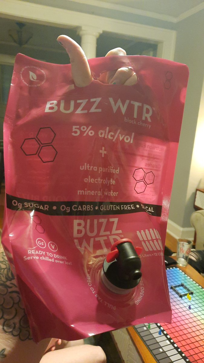 FreshHotHead's tweet photo. Just drank my first bag of @buzz_wtr and I'm feeling the buzz #buzzlover #buzzwtr #loyalcustomer https://t.co/VDvlVxrLba