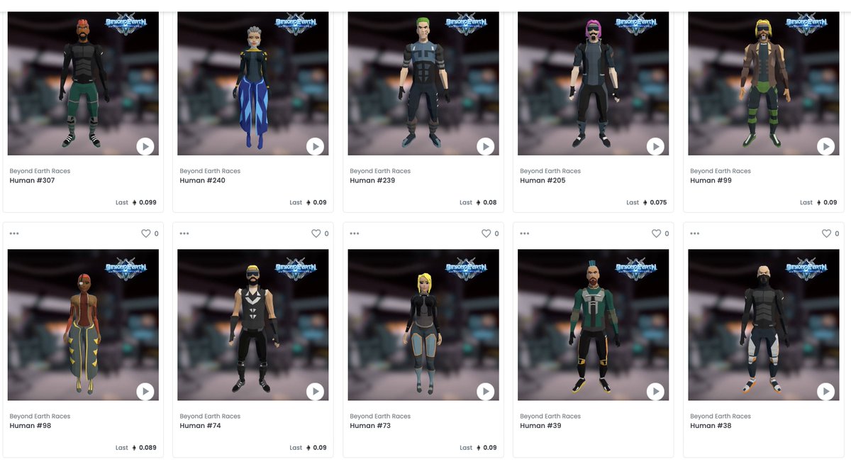 WillCybertron's tweet photo. BEYOND EARTH ONLINE REVEAL - 
These
are
AMAZING. Some of my crew from minting!
THIS #NFT is what you play with in game. 
The ones you don't play with...YOU STAKE FOR IN GAME CURRENCY!!!!

You haven't minted yet? 
You probably should...
https://t.co/tJFeV8WK2s

#nfts #nftcommunity https://t.co/m4Tw93EnrY