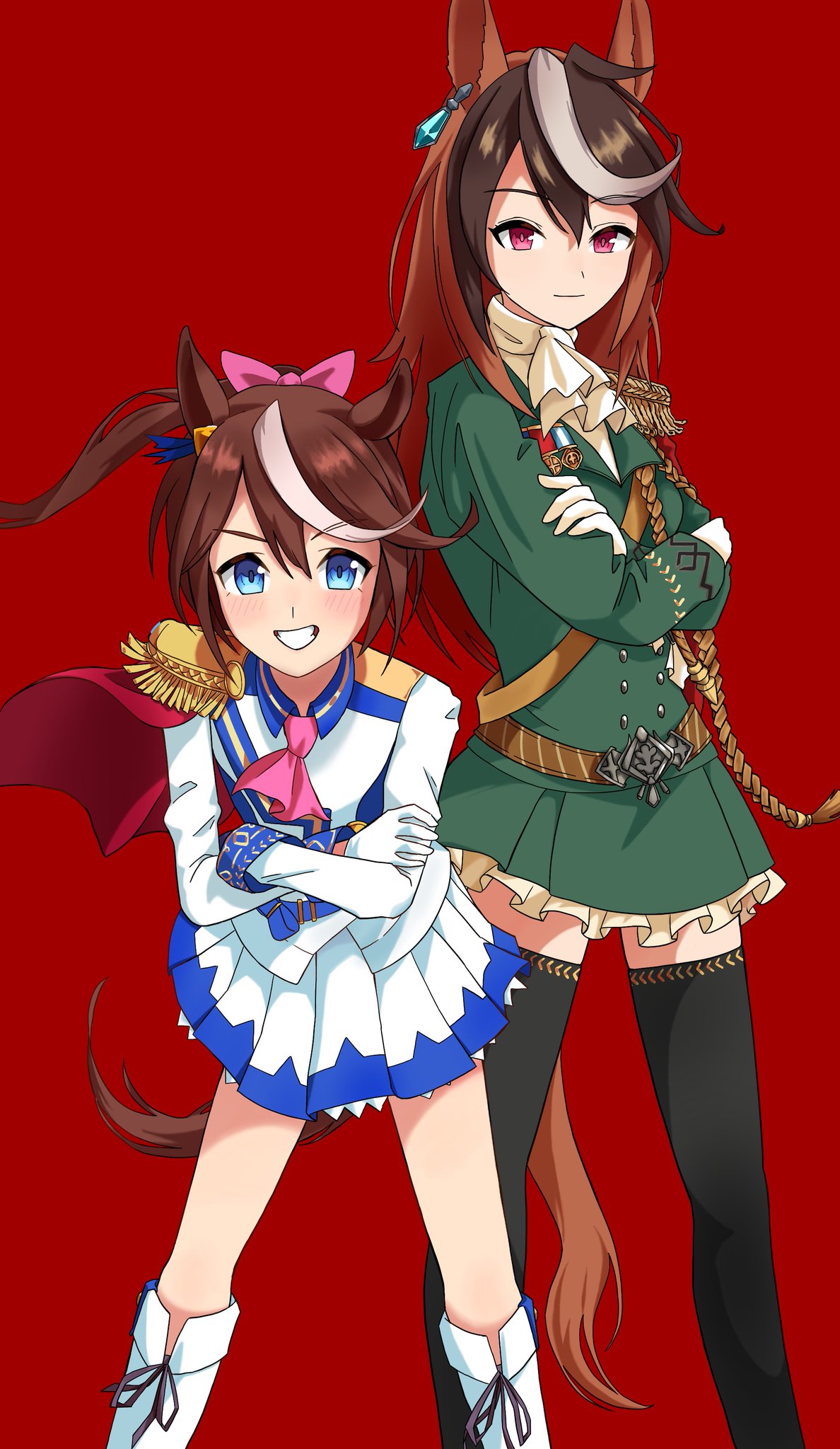 UMAbred　シンボリルドルフ　トウカイテイオー　シークレットあり UMAbred シンボリルドルフ トウカイテイオー シークレットあり