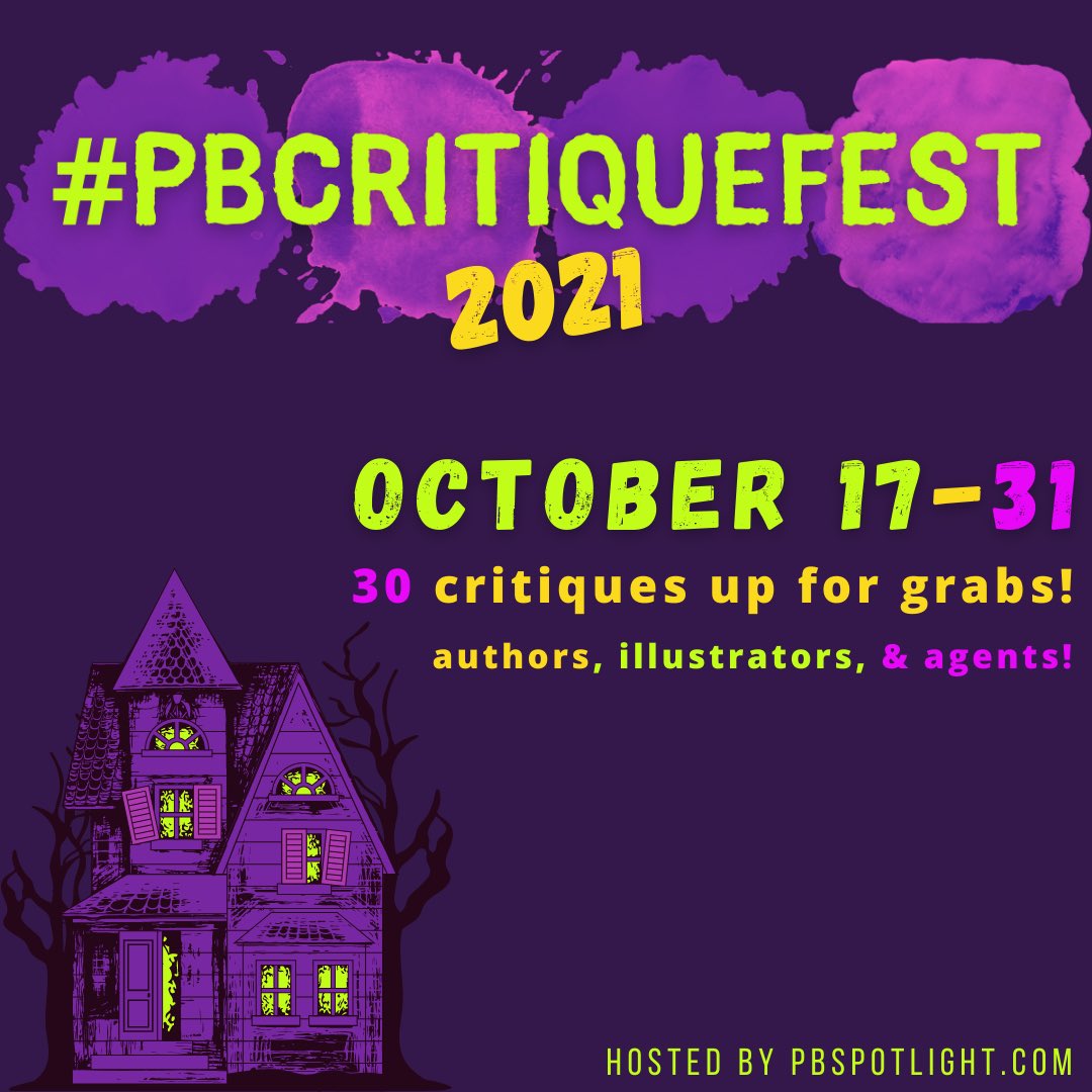 BrianGehrlein's tweet photo. Announcing the #pbcritiquefest participants plus festival info tomorrow at
 https://t.co/EeRa8yAGLx!!

#kidlit #PictureBooks #amquerying https://t.co/mUMgEq15Mj