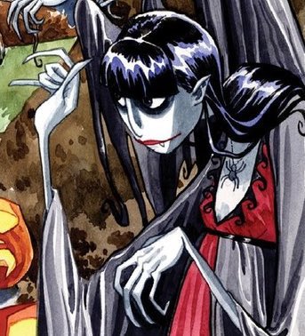 i am once again asking you all to look at countess ruby from scary godmother because she is so adorable in the comics 