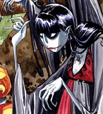 i am once again asking you all to look at countess ruby from scary godmother because she is so adorable in the comics 