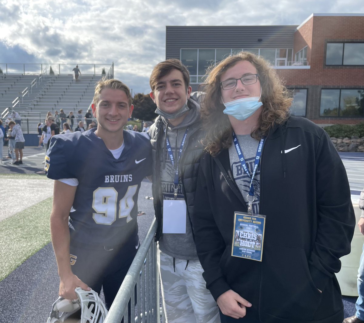 Chrisholt_38's tweet photo. Had a great visit at George Fox University today! Thank you @KenIngram3 for having me down! Gotta see my guy @MikeGoforth11 too! @carsonbrown17 @CoachGHerd https://t.co/LQgiGYn8d2