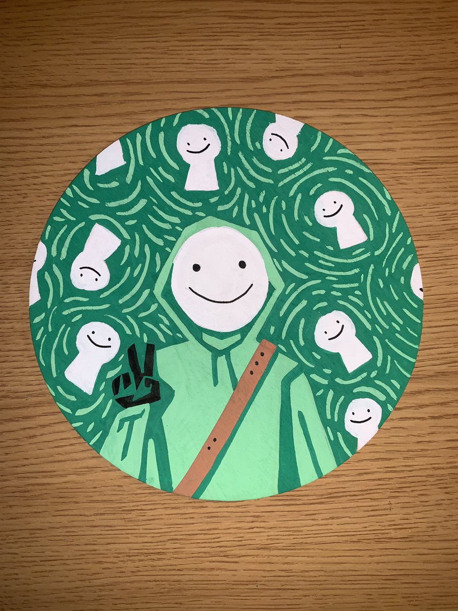 Fivedart21's tweet photo. He can’t change his clothes but I can. 

#dream #dsmp #dsmpfanart #minecraft #Minecraftfanart #mcyt #twitchleak #TUBBO #DREAM #inktober2021 #posca #poscapens #TwitchStreamers #ArtistOnTwitter #artshare #artists https://t.co/t0Wi4bA8eh