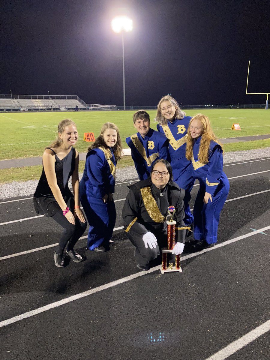 DarrellPearman1's tweet photo. Awesome day for the @BlacksburgBand earning a finals spot at the #SVMI2021 competition and winning 6th overall out of the day (23 Bands) and earning 2nd place in music in the finals! @BruinsBMS @BburgHSBruins @mcps_va https://t.co/9hdFpanRyY