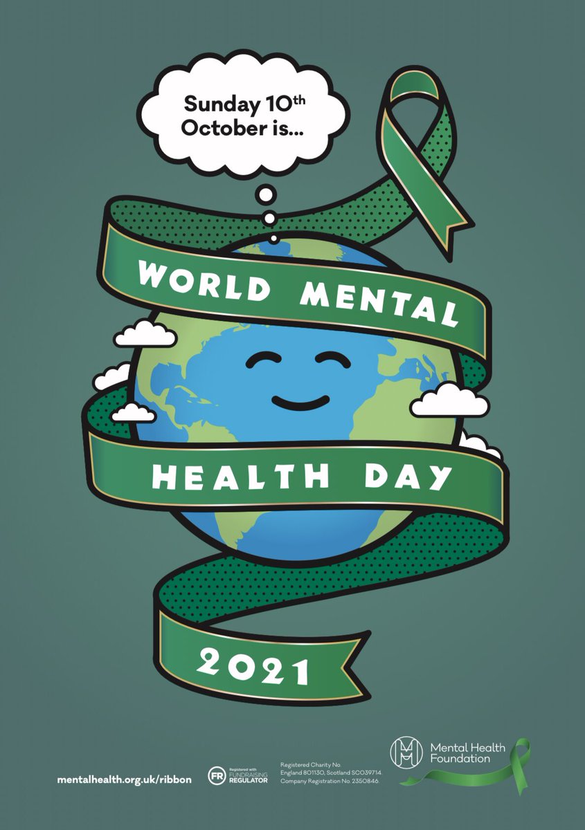 Today is World Mental Health Day. 
Looking after your mental health should happen everyday not just today. As a friend or relative, just check in on someone today. It’s a small gesture that could mean a lot. 

#WorldMentalHealthDay 
#MentalHealthPromise