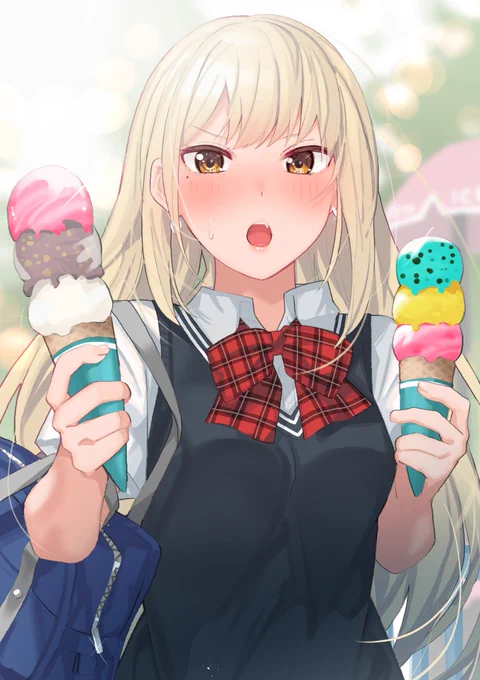 アイスが大好きなヤンキーちゃん 