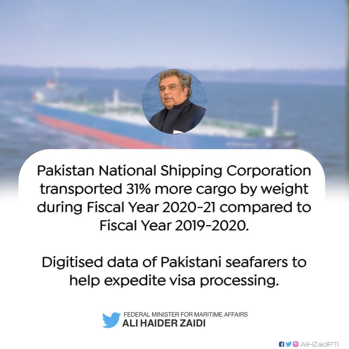 rabiaazfar's tweet photo. Pakistan National Shipping Corporation’s performance in last 3 YEARS ie 2018/19 to 2020/21.
This Institue close to my heart as my father served here for many years. Glad to see its performing well.
@MaritimeGovPK
@AliHZaidiPTI #3YearsPerformance @PnscOffical https://t.co/zHPwg3AAjZ