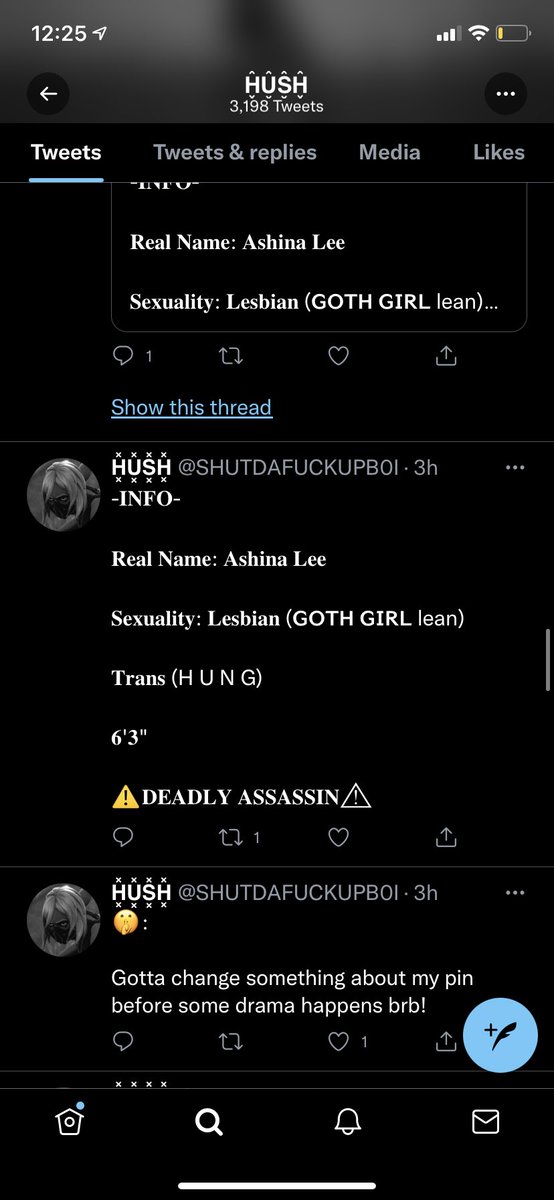 ꨄ heyo real serious talk here if y’all could block/report etc @SHUTDAFUCKUPB0I that would be dandy ! They’re transphobic and used slurs they are not allowed to reclaim when they were told they can’t use them . 

Also they block anyone who tries to tell them that . 

Calling