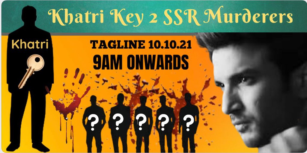 nilotpalm6's tweet image. He harbours many secrets. It is time they were out in the open. His behaviour with Sushant Singh Rajput was intimidating. 

Who gave him directions?

His name is doing the rounds again. Why? What details is it he can unlock?

Tagline 9am

Khatri Key 2 SSR Murderers