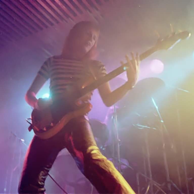 BradleyTim's tweet photo. Just a typical Saturday night for me from 1982. Smokey bar, fog machines, explosive devices and on bass for a loud, kick-ass rock band. No money, no security, in there six nights a week but sometimes I so miss doing that. I just got off the phone with the drummer. #StillBuds https://t.co/CaH9mi3GR4